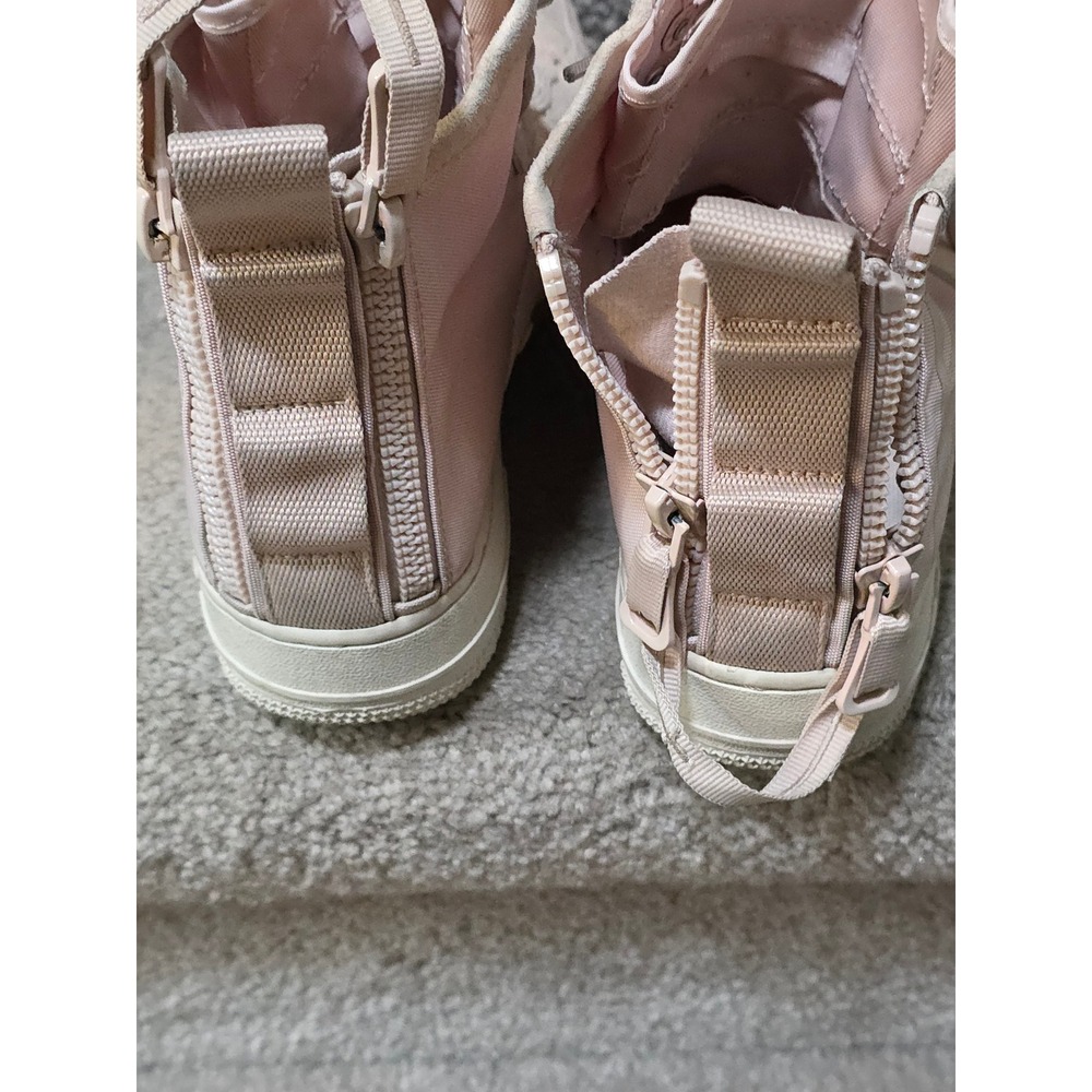 Nike SF Air Force 1 Mid Silt Red Pink Suede Military Boots AA3966-201 Womens 9 - Picture 3 of 8